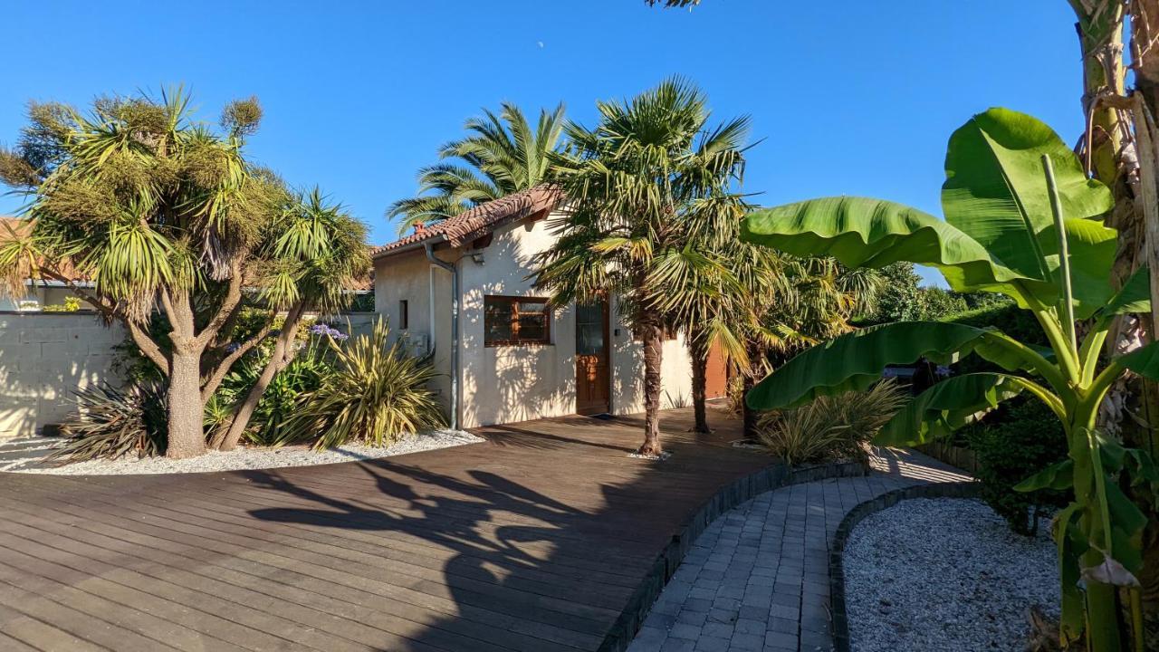 Guest House Au Milieu Des Palmiers Saint-Martin-de-Seignanx Bagian luar foto